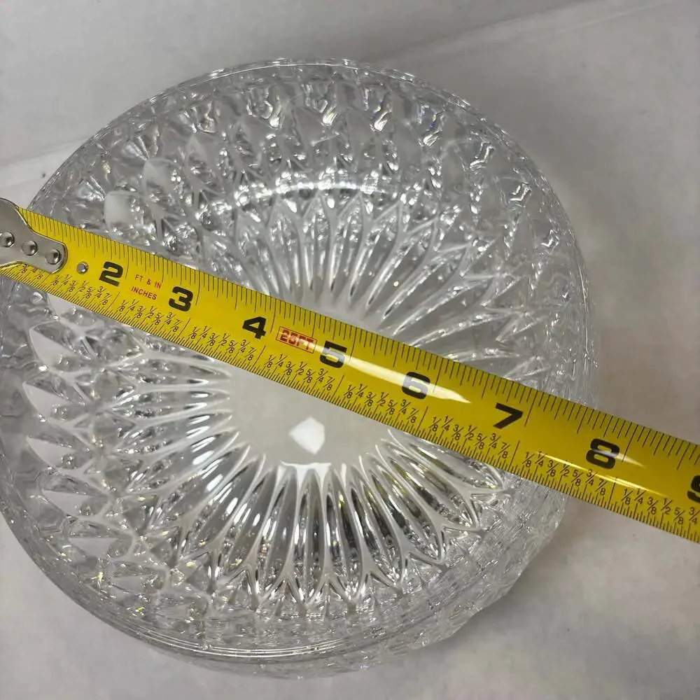 VTG Gorham Althea Cut Lead Crystal Fruit Nut Candy Dish Bowl